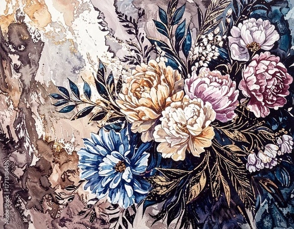 Obraz pattern with leaves