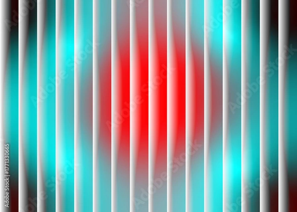 Fototapeta Vibrant Abstract Wave Gradient Background – Colorful Spectrum Vector Design