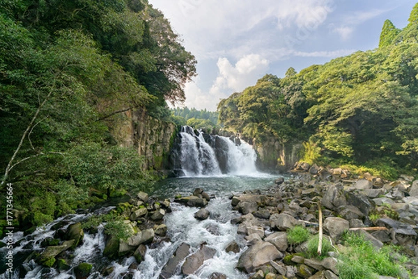 Obraz 関之尾の滝