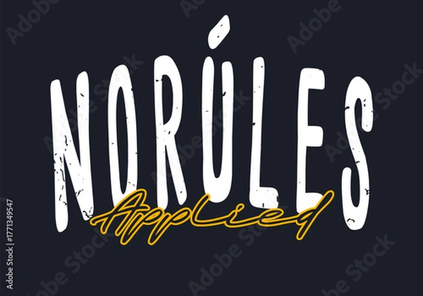 Fototapeta Retro typography college varsity State of California slogan with Grunge effect for jersey, t-shirt, or wall art design - Vector