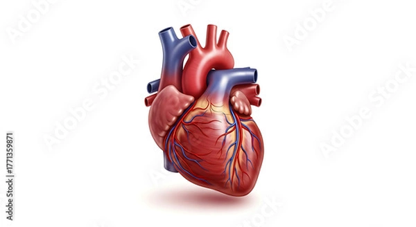 Obraz human heart anatomy
