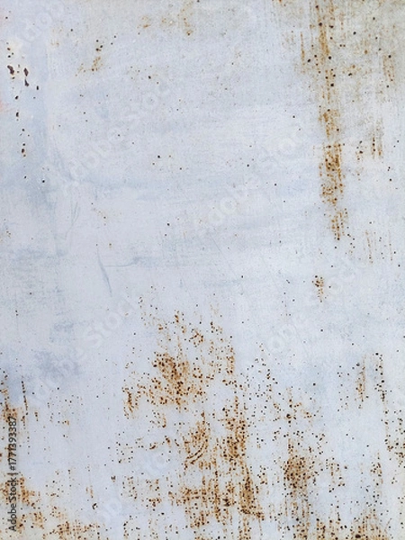 Fototapeta old rusty metal background wall texture