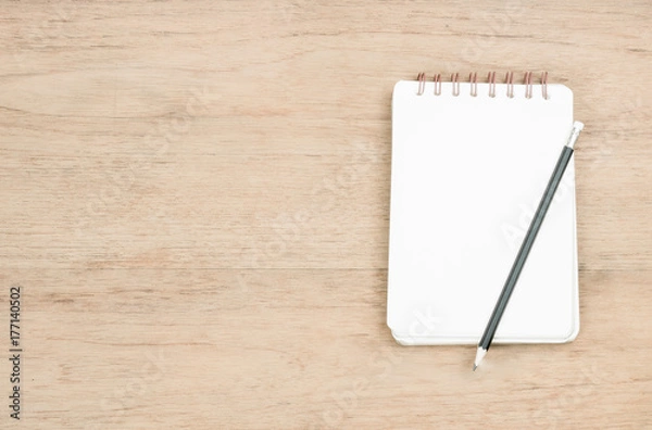 Obraz pencil and notebook