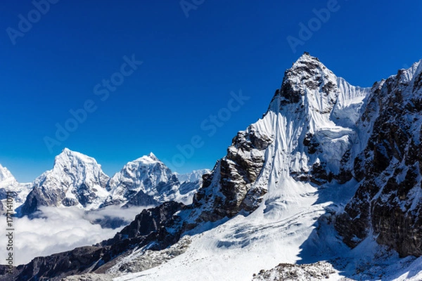 Obraz Snowy mountains of the Himalayas