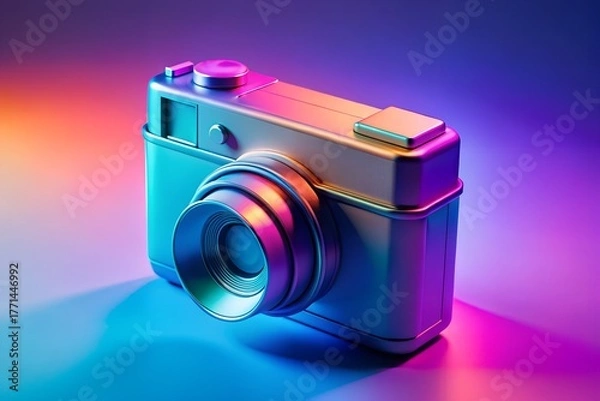 Obraz vintage photo camera