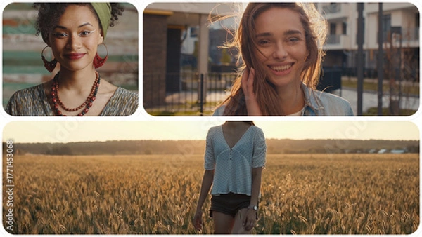 Fototapeta Split Screen Slideshow 03