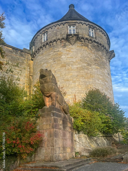 Obraz Tower of castle close
