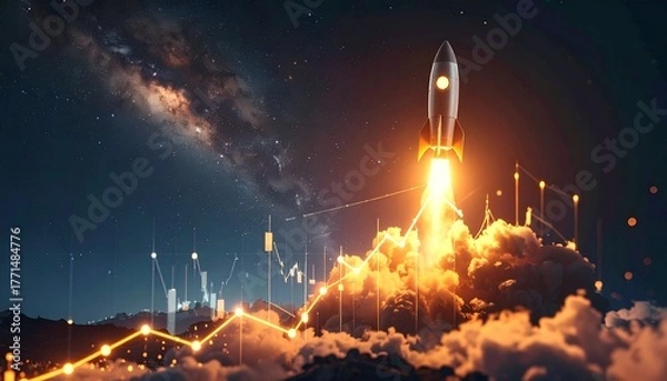 Obraz Ignition Ascent: Profit Trajectory