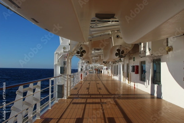 Obraz pont de paquebot