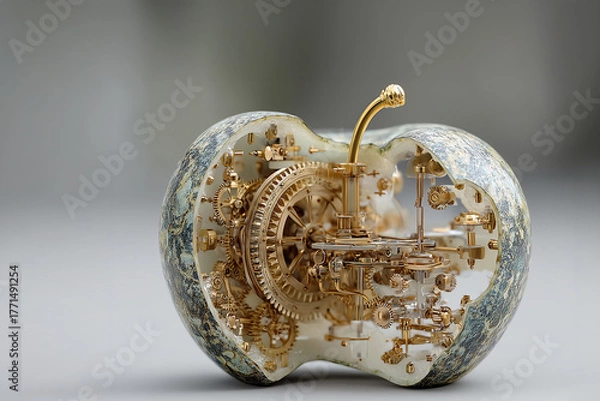 Obraz メカニカルに機械化されたフルーツ