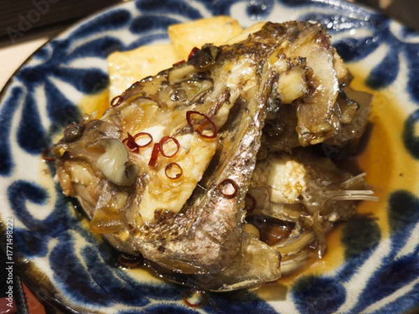 Fototapeta 鯛のあら煮