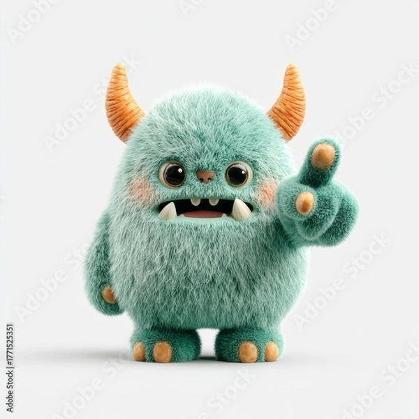 Obraz Adorable halloween character illustration perfect for october.