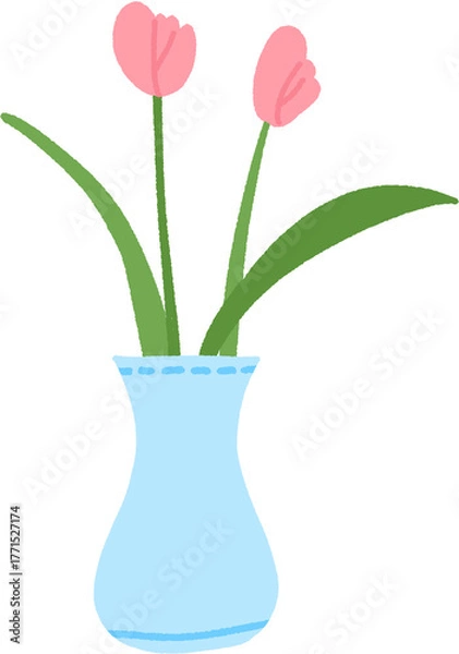 Fototapeta 튤립 화분