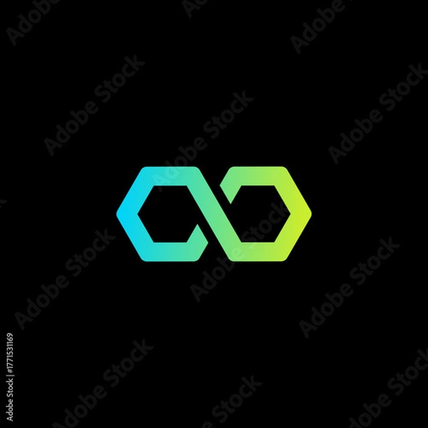 Obraz Hexagon Logo 