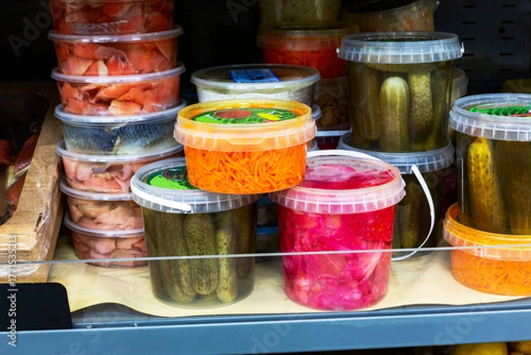 Obraz Assorted Pickled Delights.