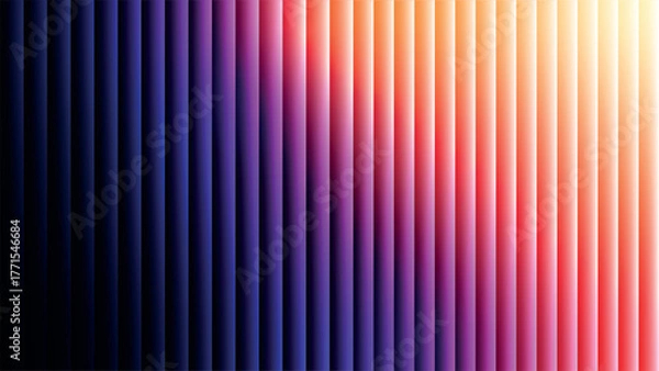 Fototapeta This colorful abstract design features a striped vector illustration backdrop with light and dark blue glassy style art decoration texture for background design.