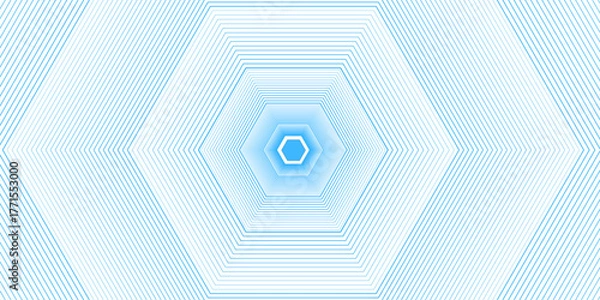 Fototapeta Abstract blue fluid banner template background. Modern concept for graphic design.Modern Abstract Background with Tilt Diagonal Lines blue institution, party, festive, banner. vector illustration.