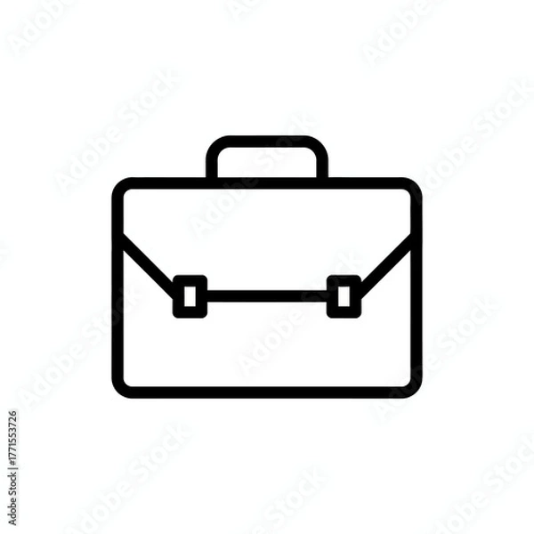 Obraz vector briefcase icon
