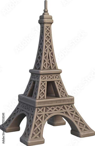 Fototapeta Eiffel Tower Illustration
