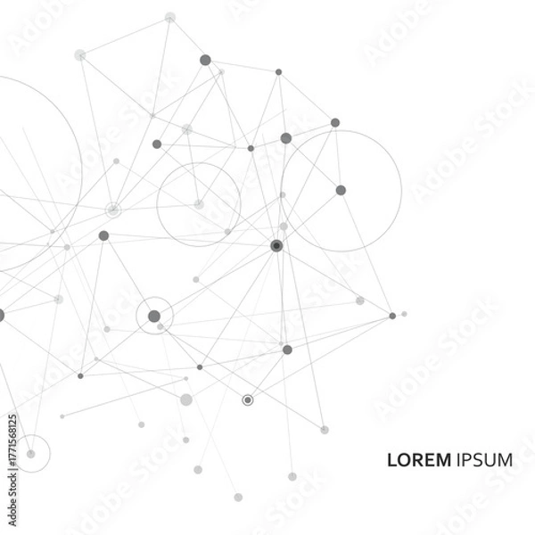 Fototapeta Dark technology background. Technology concept vector illustration