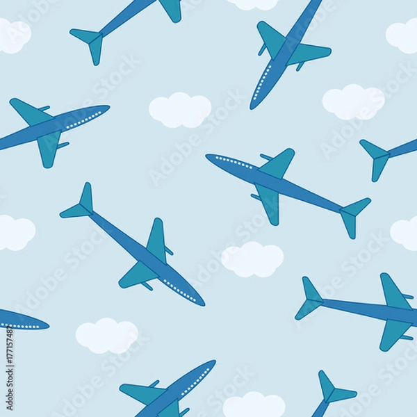 Obraz Seamless pattern beautiful