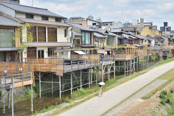 Obraz 鴨川納涼床