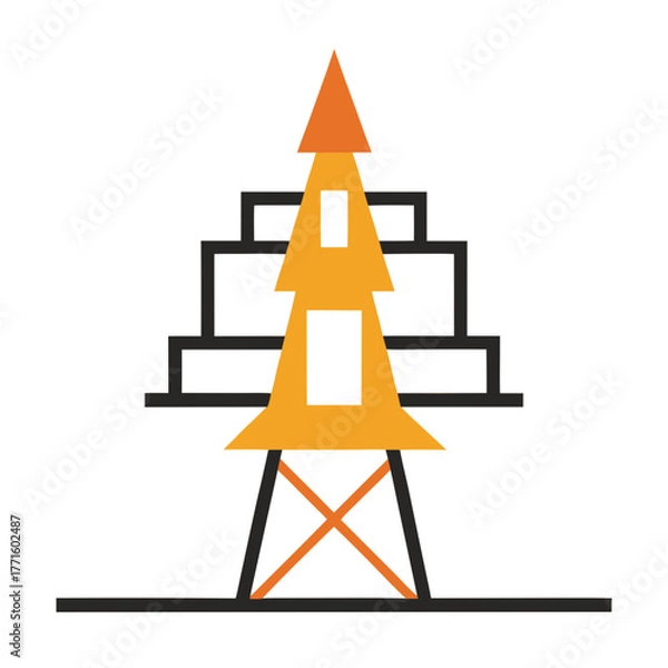 Obraz under construction icon