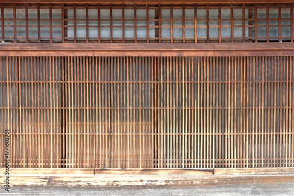 Obraz 古民家の壁