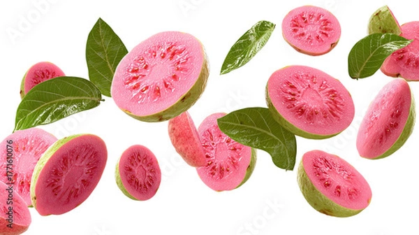 Obraz red and green goava