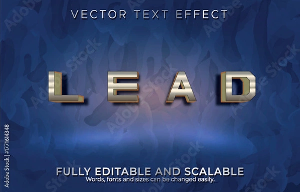 Fototapeta text effect