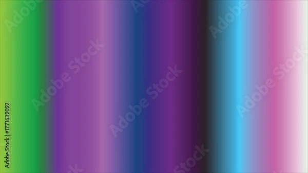 Fototapeta Vibrant vertical gradient stripes transitioning through a spectrum of colors abstract background