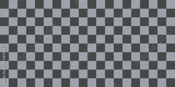 Fototapeta Geometric seamless checkered pattern, vector abstract background.