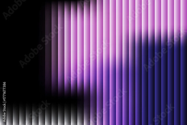 Obraz Abstract vertical stripes seamless pattern subtle gradient from black to purple pink