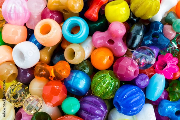 Obraz Assorted Multicolored Beads