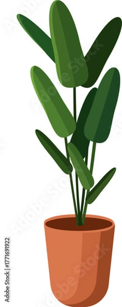 Fototapeta Modern Furniture and Home Interior Vector