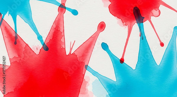 Fototapeta abstract watercolor background