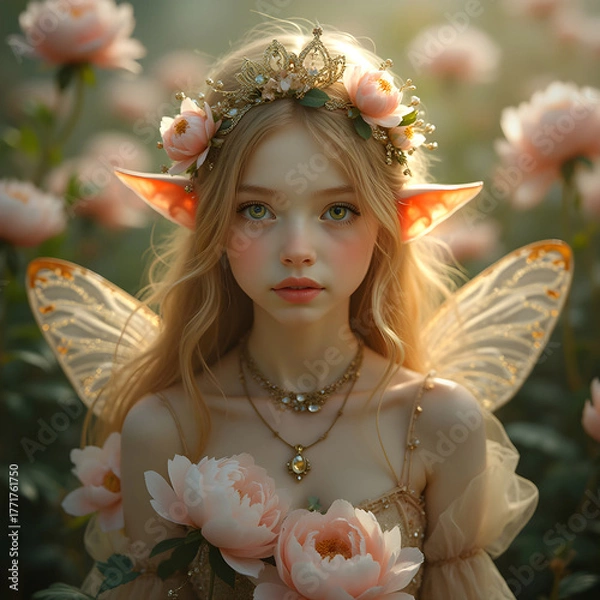 Obraz little Peony fairy