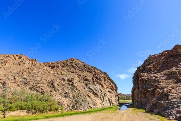 Obraz Engstelle im Hoarusib Fluss