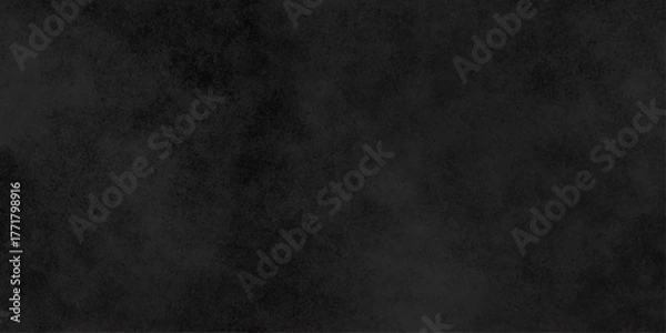 Fototapeta black background with grunge texture. old cement concrete wall texture. dark gray charcoal paint background.
