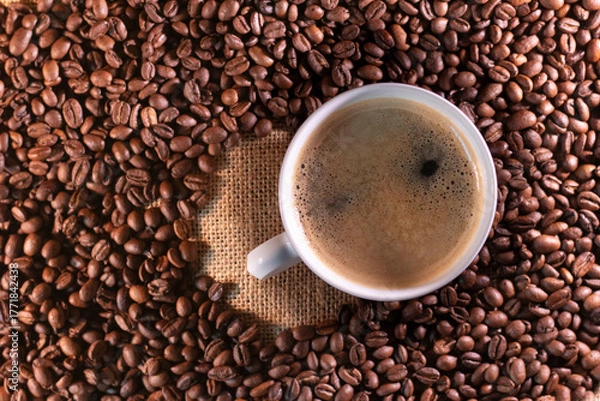 Obraz Pose café - grain de café