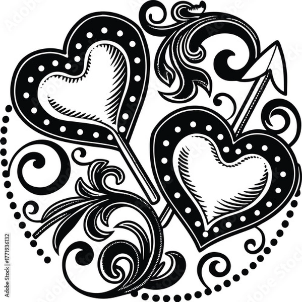 Fototapeta Close-up of radiant golden hour sunlight illuminating dew drops on delicate green leaves isolated on transparent background