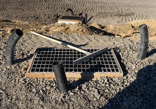 Fototapeta Interim Draining