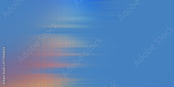 Fototapeta abstract colorful background, halftone design