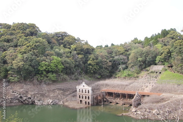 Obraz 鹿児島県の曽木発電所遺構