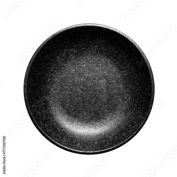Obraz 黒い高級感のある皿