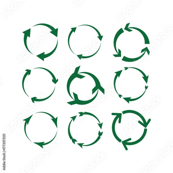 Obraz set of vector icons