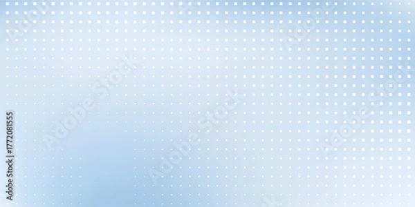 Fototapeta Abstract blue dotted abstract studio room. Limbo light background modern abstract simple art