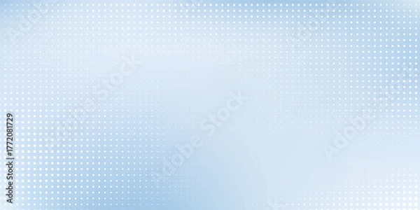 Fototapeta Abstract blue dotted abstract studio room. Limbo light background modern abstract simple