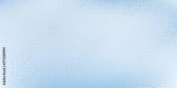 Obraz Modern blue dotted abstract studio room. Limbo light background art simple