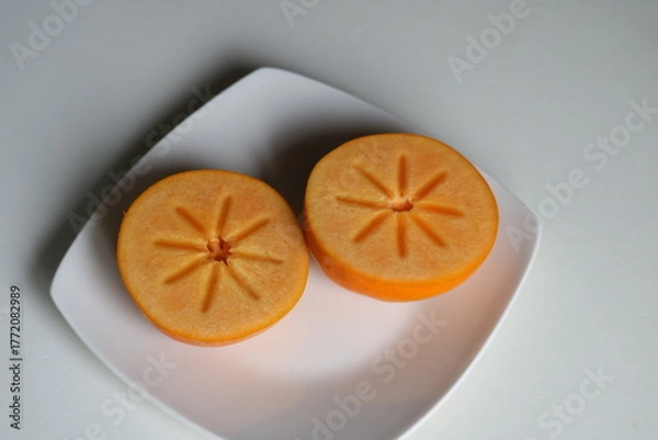 Obraz 秋の味覚　甘い柿